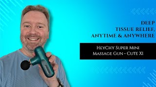 Small, Cute, and Shockingly Strong? HeyChy Super Mini Massage Gun X1 Honest Review