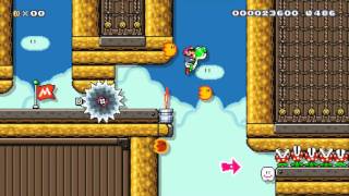 Super Mario Maker - Passive Panga: Shots Fired Speedrun Strat