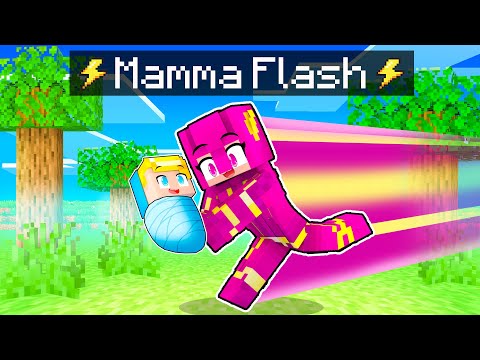 Mia MAMMA È FLASH Su Minecraft!