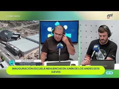 #conectadosrtn SOLEDAD MARTÍNEZ   MINISTRA DE EDUCACIÓN