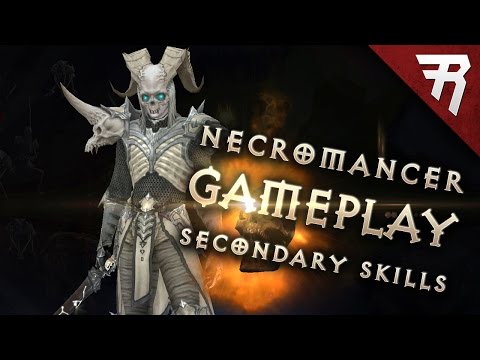 Necromancer Skills - Part 2 (Diablo 3 2.6 beta gameplay)