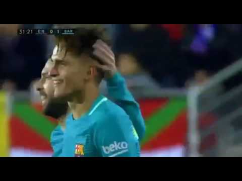 AMAZING GOAL DENIS SUAREZ | EIBAR 0 - 1 BARCELONA | 22012017