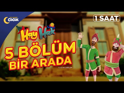 Hay Hak |  5 Bölüm 1 Arada | 1 Saat Çizgi Film 🎬