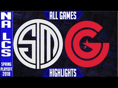 TSM vs CG Playoffs Highlights ALL GAMES | NA LCS Quarterfinals Spring Team Solomid vs Clutch Gaming