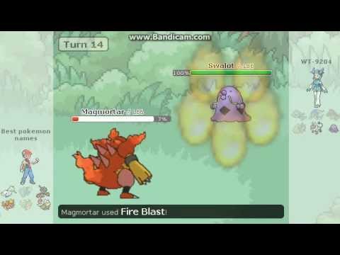 Pokemon Showdown: Random Battle: Magmortar Sweep!