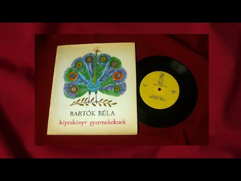 BARTÓK BÉLA - Képeskönyv gyermekeknek - Bartókné Pásztory Ditta: zongora - ("lapozgatós"-részlet)