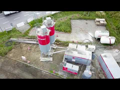 Wzmocnienie podłoża Galeria Wiślanka w Żorach