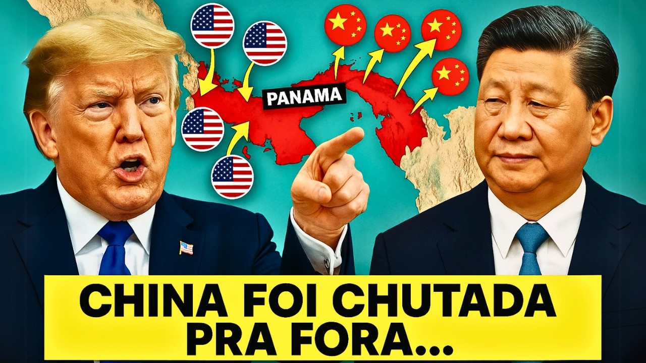 TRUMP envia tropas e manda duro recado para CHINA: "Saiam do Panamá!"