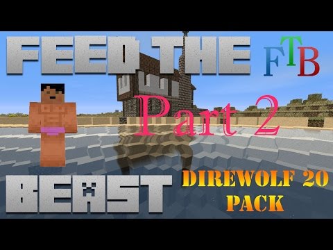 Minecraft FTB Direwolf 20 - Hledáme si místo na dům /CZ-SK/