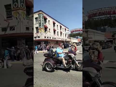 Harley Davidson pride in Ketchikan #shorts #youtubeshorts