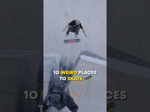 🛹 10 Weird Places To Skate