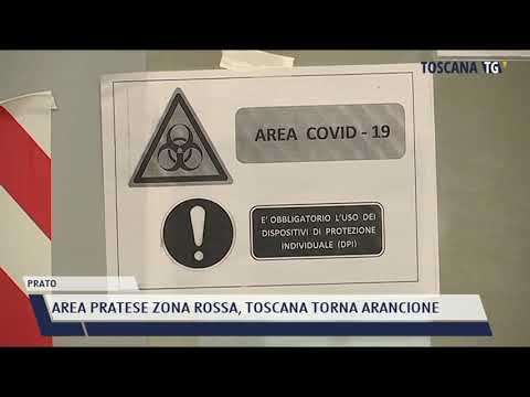 2021-04-10 PRATO - AREA PRATESE ZONA ROSSA, TOSCANA TORNA ARANCIONE