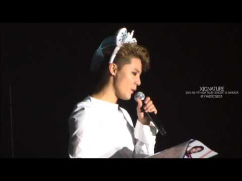 2016 XIA 5th ASIA TOUR Concert in Bangkok XIGNATURE - Genie Time