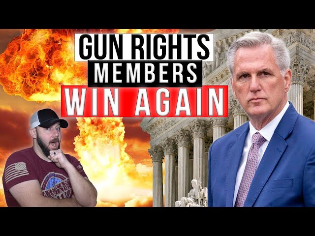 BREAKING: McCarthy is screwed as Constitutional and Gun Rights members force ANOTHER CONCESSION!
