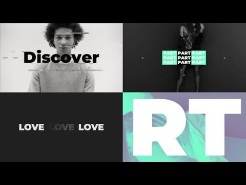 Apple Motion Template: Bold Typo Opener + Free Download