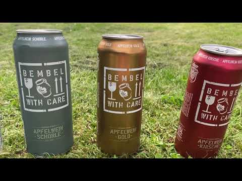 BEST OF BEMBEL WITH CARE - Apfelwein in Dosen im Bembel Shop Frankfurt