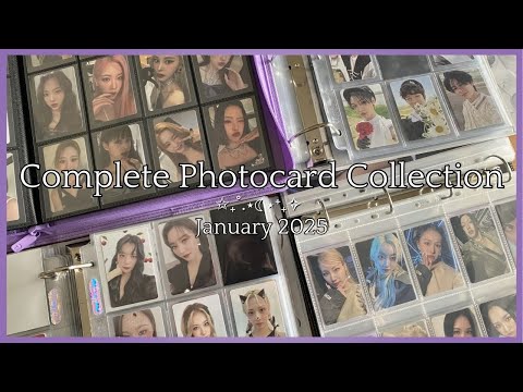 My 2025 Photocard Collection Flip Through (Loona, Stray Kids, Dreamcatcher, Craxy, Ateez)