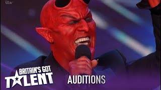 Dev: Singer Devil SHOCKS Everyone With An Amazing QUEEN Cover!!| Britain&#39;s Got Talent 2020