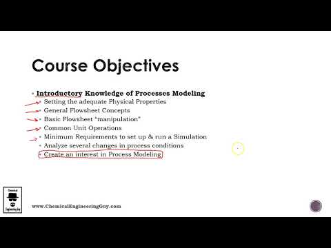 Aspen Plus Getting Started TRAILER