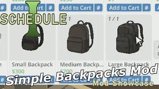 Simple Backpacks Mod By Wumbaloo at Schedule I Nexus - Mods and community
