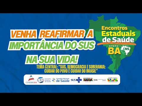 Encontro Estadual de Saúde da Bahia 18/03