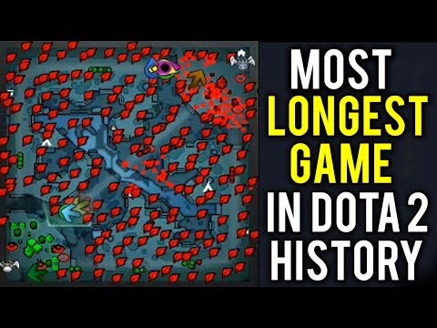 THE LONGEST PRO GAME IN DOTA 2 HISTORY