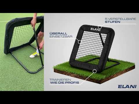 Fußball Rebounder – Rückprallnetz für Techniktraining | ELANI