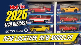 Different 2025 Maisto Models Found at this Sam's Club Location!!