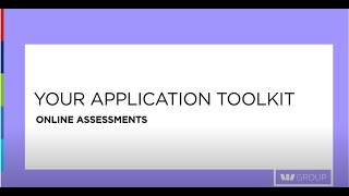 Westpac Group: Graduate & Intern Application Toolkit - Online Assessments