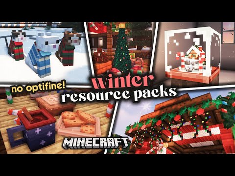 "11 Epic Minecraft 1.20+ Winter Packs (NO OPTIFINE!)" 🎮❄️