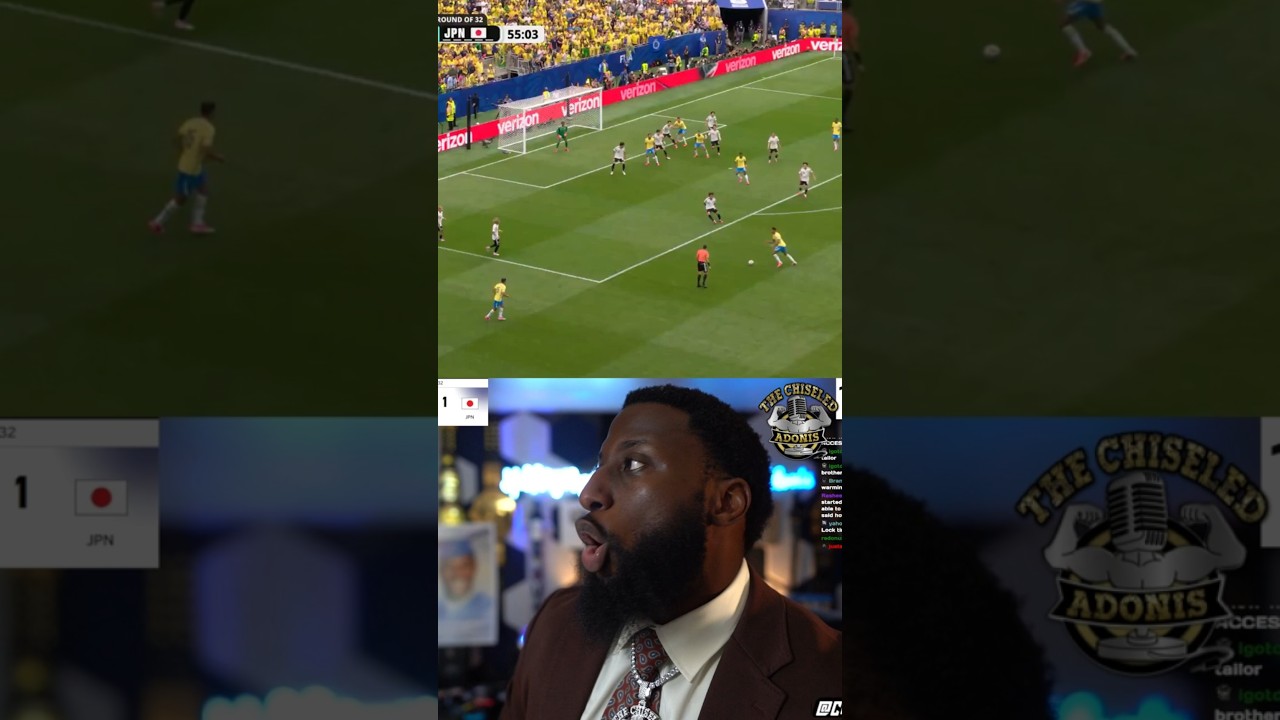 Brazil EVENS THE SCORE!! #BRAZIL #japan #WorldCup #fifaworldcup#fyp