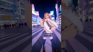 スクランブル交差点で踊ってみた #sora2