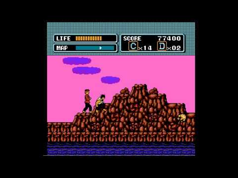 NES: The Karate Kid: Stage 4 Walkthrough. [HD]