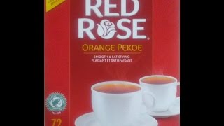 Red Rose Tea Orange Pekoe Box Of 72 Tea Bags 2017