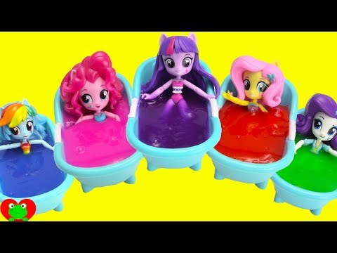 My Little Pony Slime Bath Surprises LEARN Colors