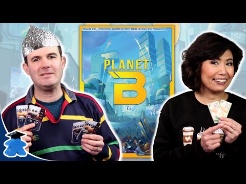 Planet B? - Euro game with rich theme and fun puns