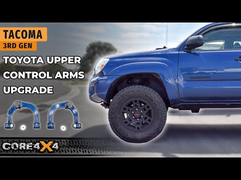Toyota Tacoma Front Upper Control Arm Upgrade and Install - CORE 4X4