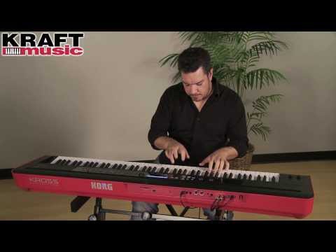 Kraft Music - Korg Kross Workstation Keyboard Performance with Rich Formidoni