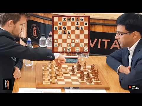 Carlsen vs Anand | Intense fight in the Nimzo Indian | Lindores Abbey 2019