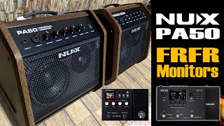 Video thumbnail for NUX PA50 FRFR MONITOR Unboxing and Sound Test / MG30 MG300. by Direct Recording Guitar
