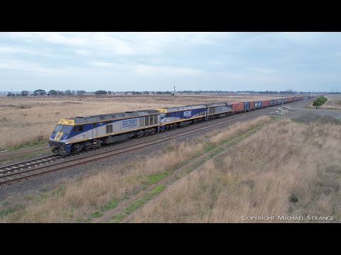 7922V SCT / SBR Container Train With EL Class Diesel Locomotives (26/4/2022) - PoathTV Railways