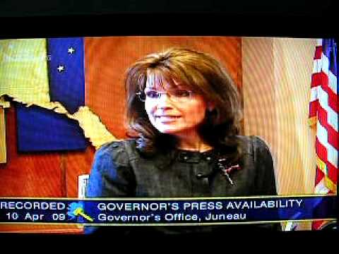 Governor Sarah Palin Press Conference Pt 2/4