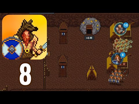 Viking Hero TD - Gameplay Walkthrough Part 8 - Chapter 3 Stage 8-10 (Android, iOS)