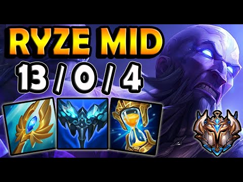 Ryze MID vs Leblanc - EUW Challenger Patch 11.13 ✅