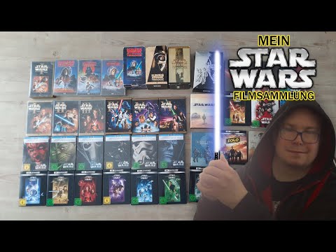 🎬 Meine Star Wars Filmsammlung – Von VHS bis 4K UHD | Kleine, feine Sammlung eines Fans