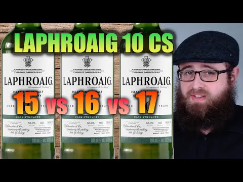 Laphroaig 10 Cask Strength Batch 15 vs 16 vs 17 - Whisky Review 209 Extra