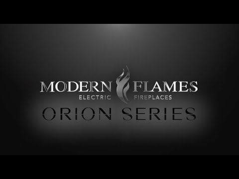 Modern Flames Orion 100" Slim Heliovision Single-Sided Fireplace, Electric (OR100-SLIM)