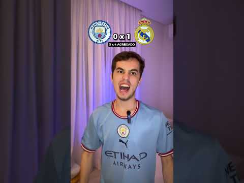Pós-jogo Manchester City x Real Madrid #shorts #manchestercity #realmadrid