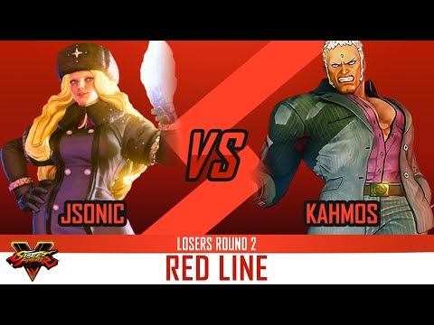 Red Line SFV 14 - JSonic (Kolin) Vs. Kahmos (Urien)