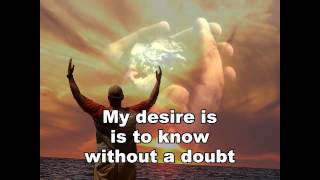 My Desire (Here I stand)